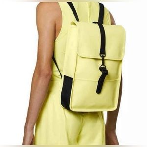 NWT Rains Mini Backpack in color Straw